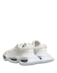 Dolce & Gabbana White Slip On Wave Low Top Sneakers Shoes