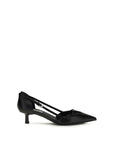Prada Black Goatskin High Heel Pumps