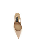 Dolce & Gabbana Beige Silk High Heel Pumps