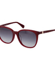 Max Mara Burgundy Acetate Sunglasses