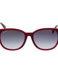 Max Mara Burgundy Acetate Sunglasses