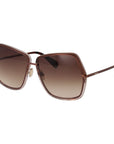 Max Mara Bronze Metal Sunglasses