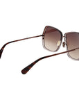 Max Mara Bronze Metal Sunglasses