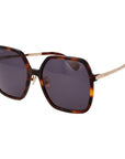 Max Mara Brown Acetate Sunglasses