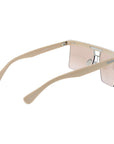 Max Mara Beige Plastic Sunglasses