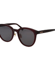 Max Mara Burgundy Acetate Sunglasses