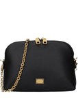 Dolce & Gabbana Black Leather Shoulder Bag