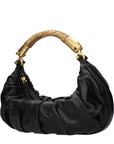 Balmain Black Leather Handbag