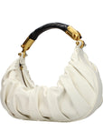 Balmain Beige Leather Handbag