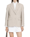 Prada Beige Mohair Blazer