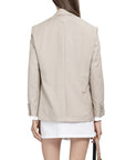 Prada Beige Mohair Blazer