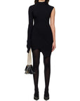 Balenciaga Black Polyester Casual Dress