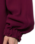 Fendi Purple Silk Casual Dress