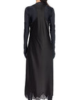 Balenciaga Black Acetate Casual Dress