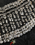 Dolce & Gabbana Black Sequin Embellished Sheath Mini Dress