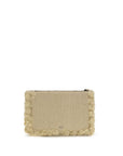 PINKO Beige Polypropylene Clutch Bag