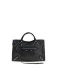 Balenciaga Black Lamb Ovis Aries Aries Shoulder Bag