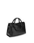Balenciaga Black Lamb Ovis Aries Aries Shoulder Bag