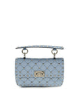Valentino Garavani Blue Viscose Shoulder Bag