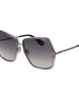 Max Mara Gray Metal Sunglasses