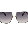 Max Mara Black Metal Sunglasses