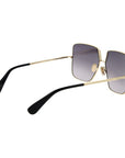 Max Mara Black Metal Sunglasses
