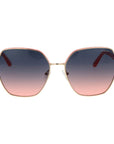 Guess Gold Metal Sunglasses