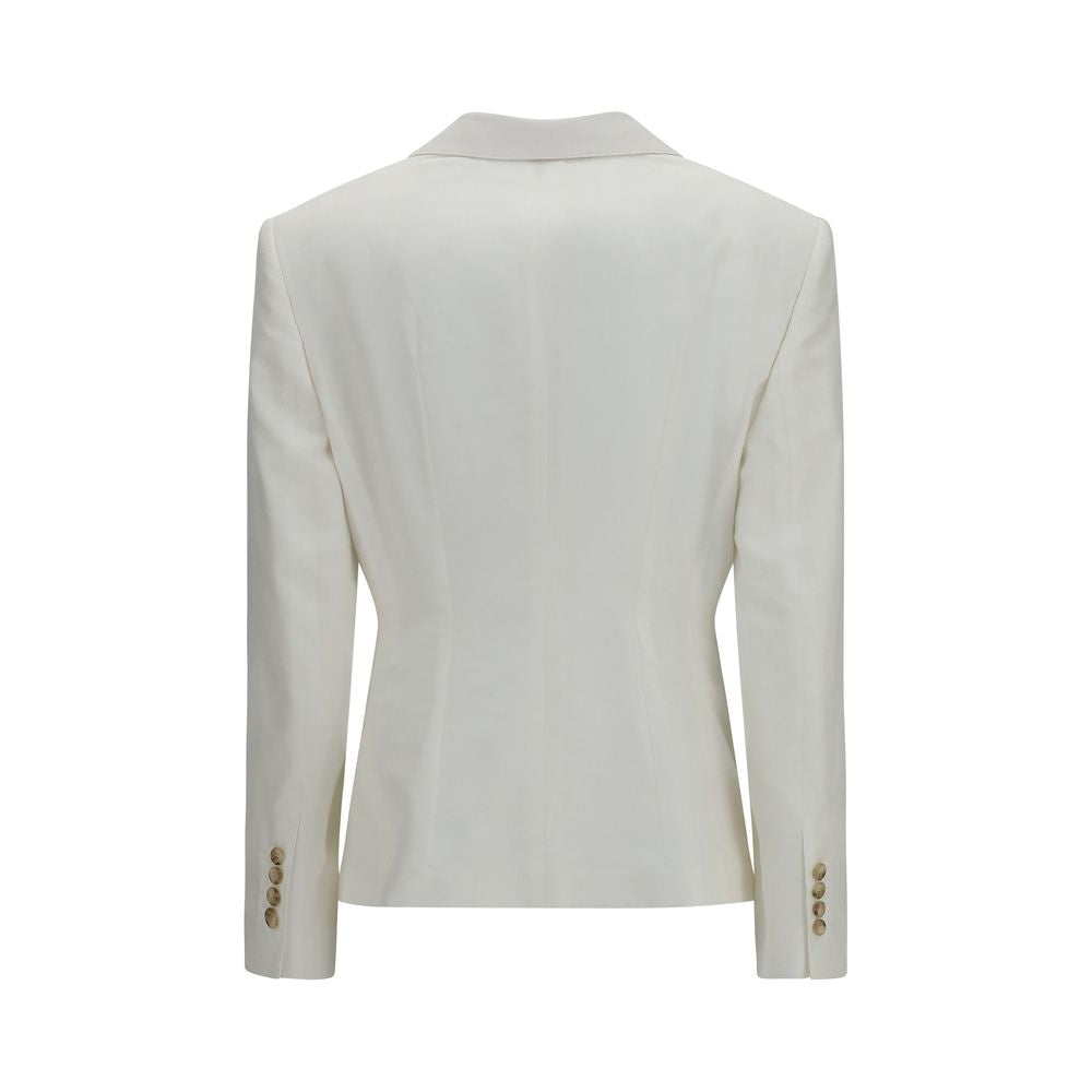 Dolce &amp; Gabbana White Cotton Blazer