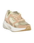 Twinset Pink Fabric Women's Sneaker