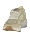 Twinset Beige Fabric Womens Sneaker