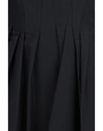 Max Mara Black Cotton Casual Dress