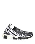 Dolce & Gabbana Black Stars Logo SORRENTO Sneakers Shoes