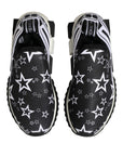 Dolce & Gabbana Black Stars Logo SORRENTO Sneakers Shoes