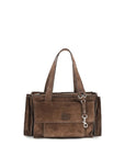 Miu Miu Brown Calf Leather Bos Taurus Shoulder Bag
