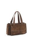Miu Miu Brown Calf Leather Bos Taurus Shoulder Bag