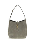 Saint Laurent Gray Calf Leather Bos Taurus Shoulder Bag