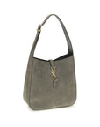 Saint Laurent Gray Calf Leather Bos Taurus Shoulder Bag