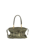 Balmain Bicolor Calf Leather Bos Taurus Handbag