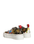 Dolce & Gabbana Multicolor Patchwork Low Top Sneakers Shoes