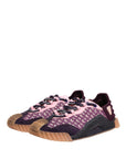 Dolce & Gabbana Multicolor Logo Low Top NS1 Sneakers Shoes