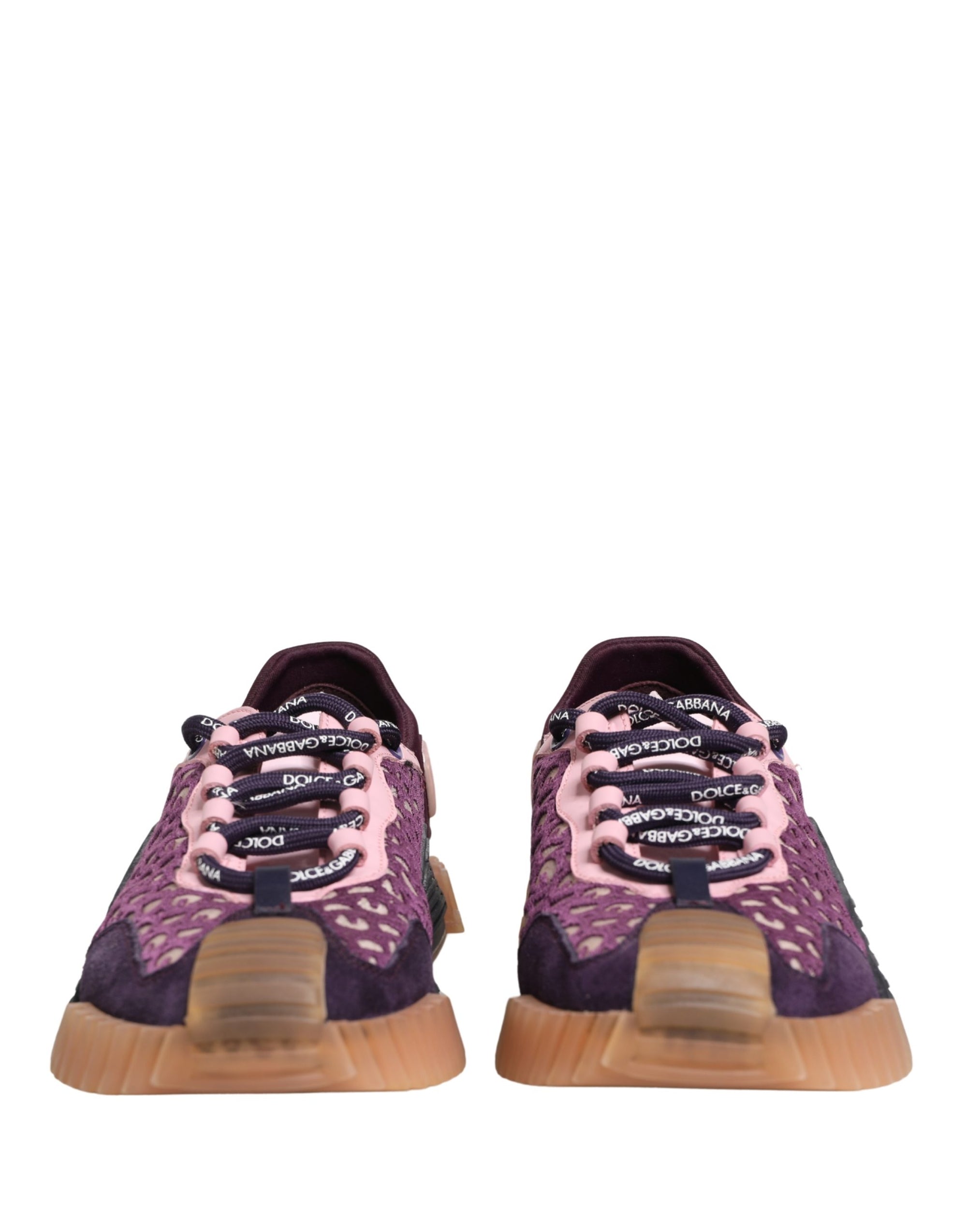 Dolce &amp; Gabbana Multicolor Logo Low Top NS1 Sneakers Shoes