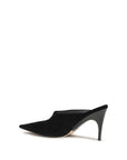 Balenciaga Black Suede Leather Mules