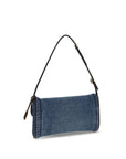 Valentino Garavani Blue Cotton Shoulder Bag