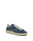 Valentino Garavani Blue Fabric Low Top Sneakers