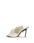 Givenchy White Lamb Ovis Aries Aries Mules