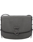 Jimmy Choo Gray Leather Crossbody Bag