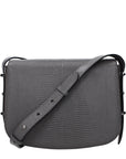 Jimmy Choo Gray Leather Crossbody Bag