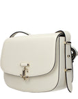 Jimmy Choo White Leather Crossbody Bag