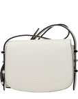 Jimmy Choo White Leather Shoulder Bag