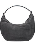 Jimmy Choo Gray Leather Shoulder Bag